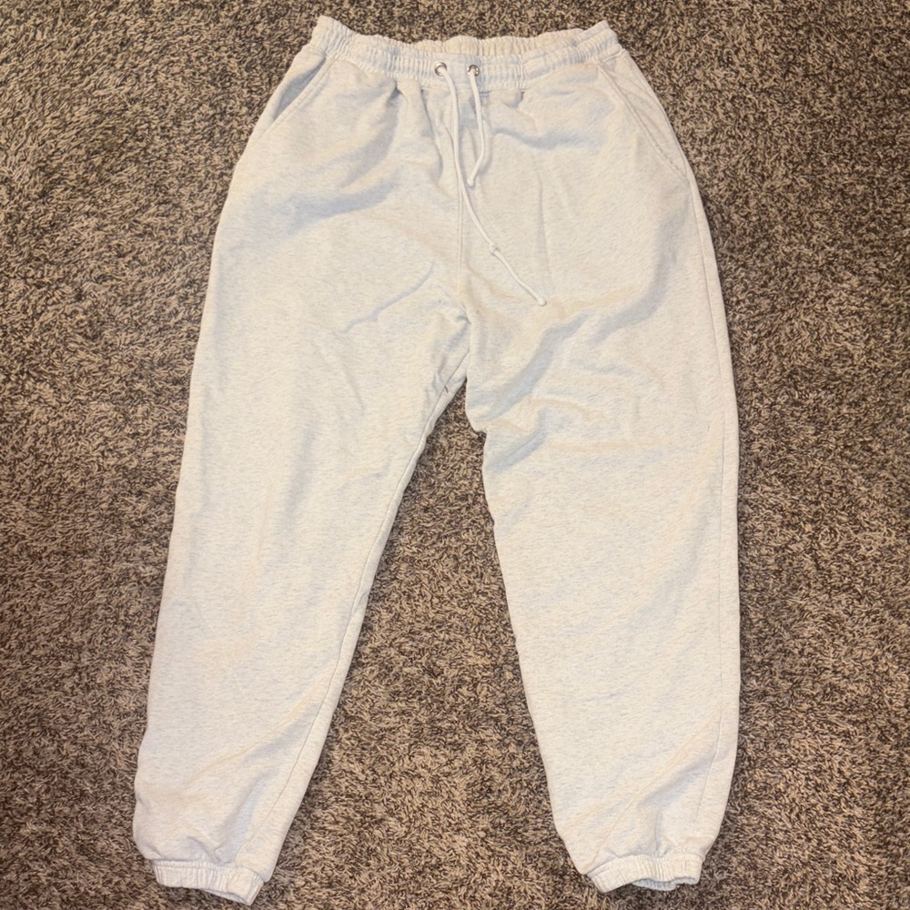 Woman Gray Jogger Pants